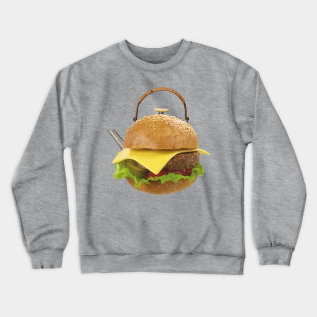 Kettle hamburger Crewneck Sweatshirt by igorkalatay